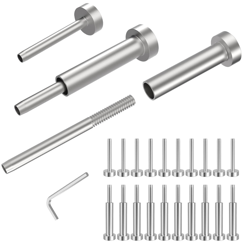 Load image into Gallery viewer, CKE 1/8" Invisible Cable Railing Swage Tensioner For 2"x2", 4"x4" Wood/Metal Post,CR31-275