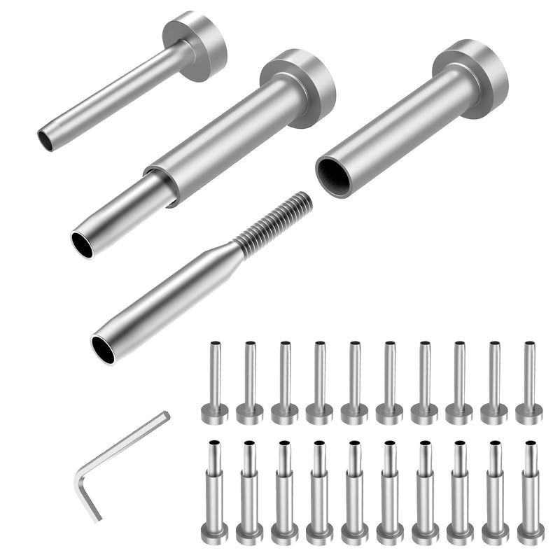 Load image into Gallery viewer, CKE 3/16" Invisible Cable Railing Swage Tensioner For 2"x2", 4"x4" Wood/Metal Post,CR31-275