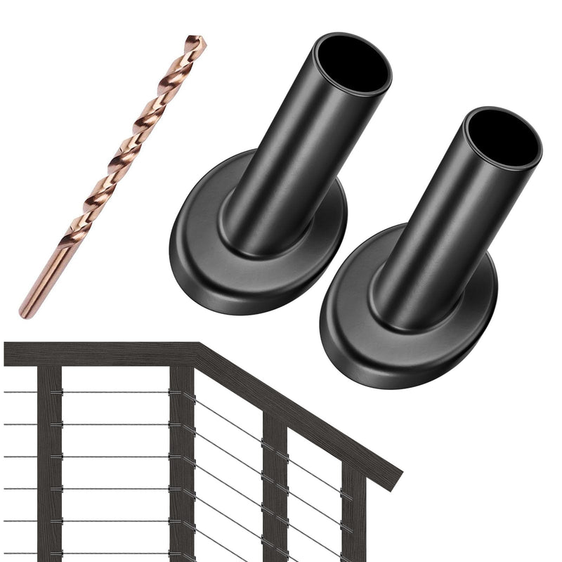 Load image into Gallery viewer, CKE 40 Pack Black 30 Degree 3/16" Angle Beveled Protector Sleeves BCR03_01