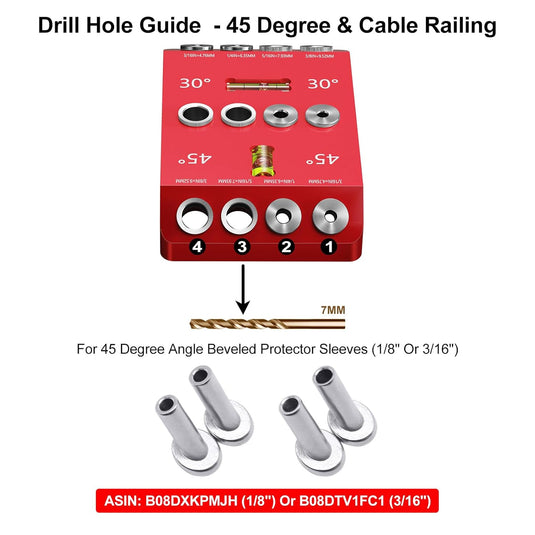 CKE 30 45 90 Degree Angle 4 Sizes Drill Hole Guide Jig_04