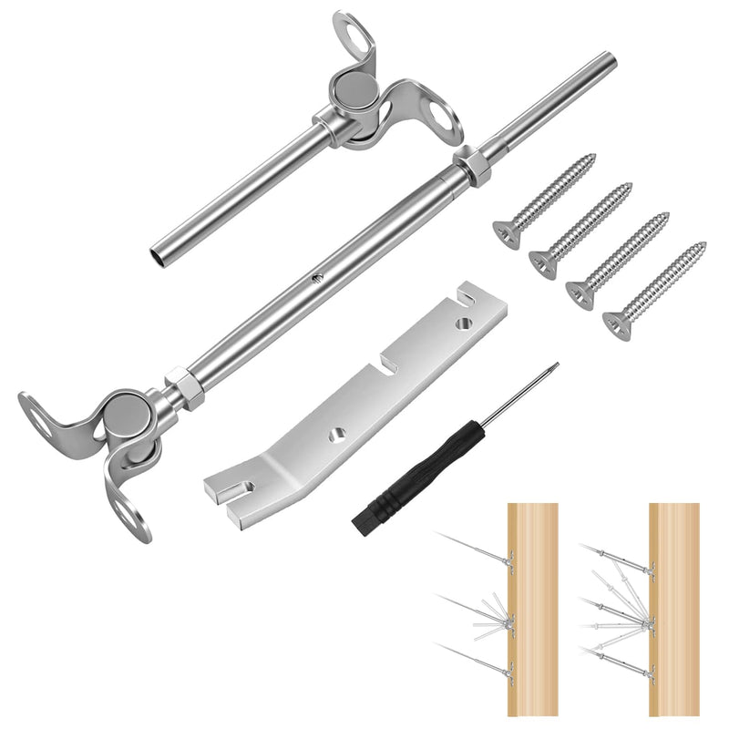 Load image into Gallery viewer, CKE 20 Pairs 3/16" Swage Toggle Turnbuckle Hardware Kit_01