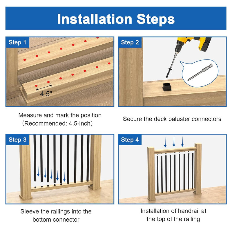 Load image into Gallery viewer, CKE 32" Square Aluminum Balusters_07