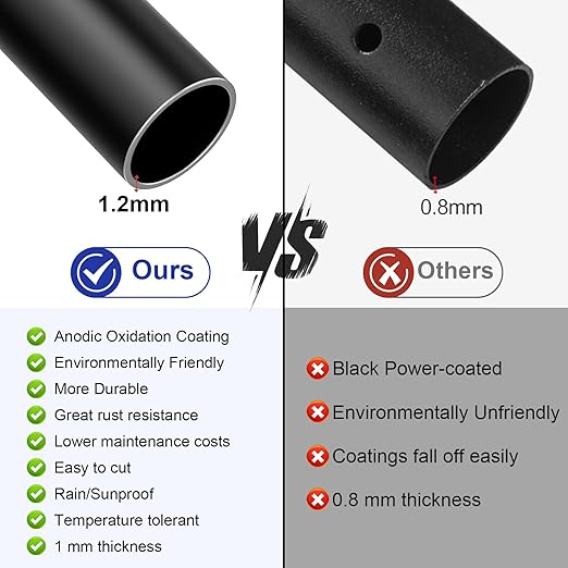 Load image into Gallery viewer, CKE 26" Black Round Aluminum Balusters_02