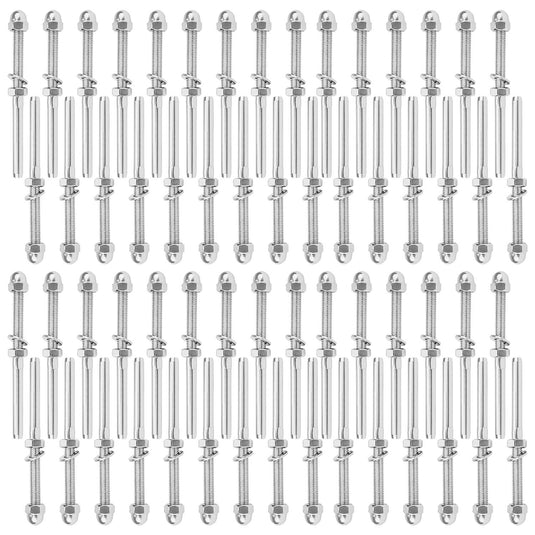 CKE 60 Pack Cable Railing Swage Threaded Stud Tension End Fitting Terminal_03
