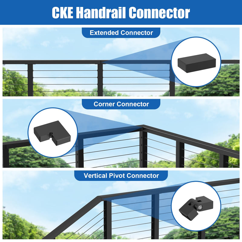 Load image into Gallery viewer, CKE 2 Pack Handrail Extension Connector HF01_02