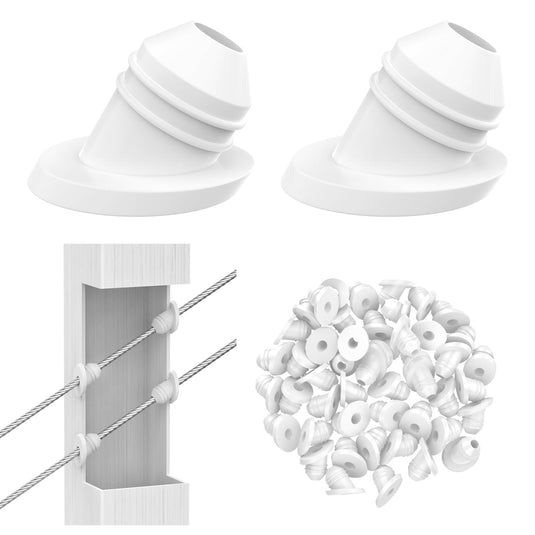 CKE 30 Degree Cable Railing Rubber Grommets For 1/8