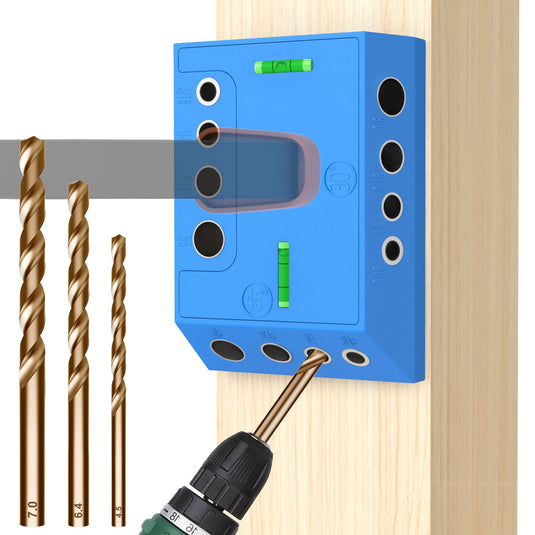 CKE Upgraded 30 45 90 Degree Angle Drill Hole Guide Jig  DG02_01