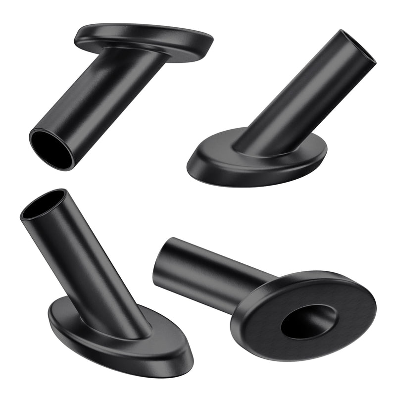 Load image into Gallery viewer, CKE Black 45 Degree 3/16" Cable Railing Angle Beveled Protector Sleeves BCR45