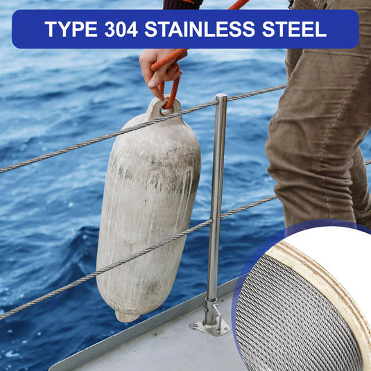 CKE 3/16" T304 Stainless Steel Cable CW600-3/16