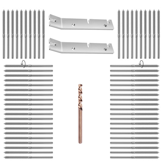 CKE Swage Lag Screws for 1/8" Cable Railing