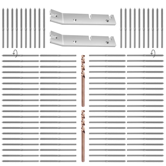 CKE Swage Lag Screws for 1/8" Cable Railing