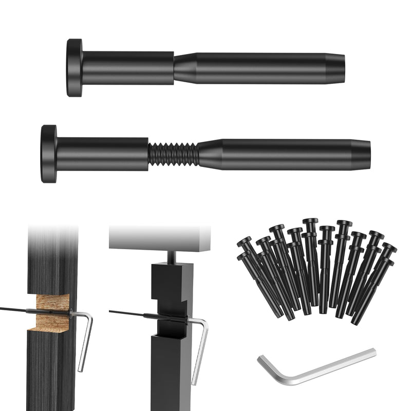 Load image into Gallery viewer, CKE 3/16&quot; Invisible Cable Railing Swage Tensioner For 2&quot;X2&quot; Wood/Metal Posts,BCR31-217
